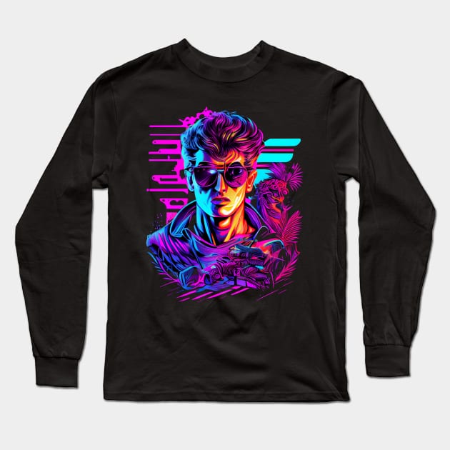 Cool Dude Long Sleeve T-Shirt by Match Point